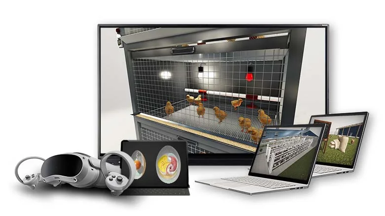 3D пособие Познание Птицеводство